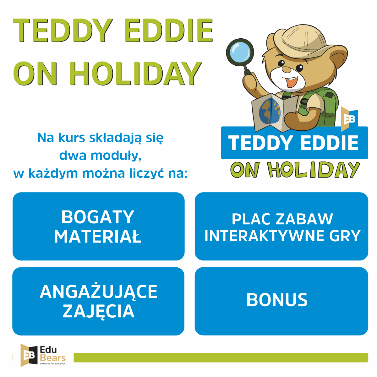 Teddy Eddie on holiday